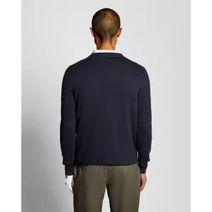 Πουλόβερ με V λαιμόκοψη Lyle & Scott image-3