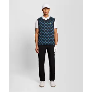 Βαμβακερό γιλέκο με V λαιμόκοψη Lyle & Scott image-2