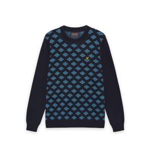 Argyle bomullströja Lyle & Scott