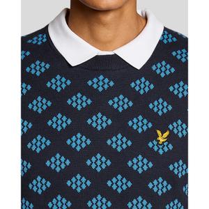 Argyle bomullströja Lyle & Scott image-4