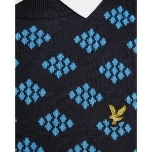 Argyle bomullströja Lyle & Scott image-5