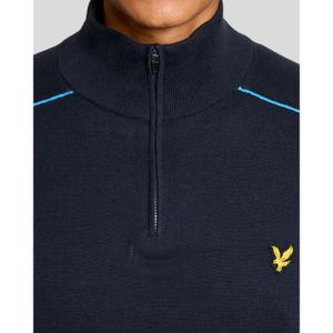 Pull med 1/4 lynlås og kant Lyle & Scott image-4