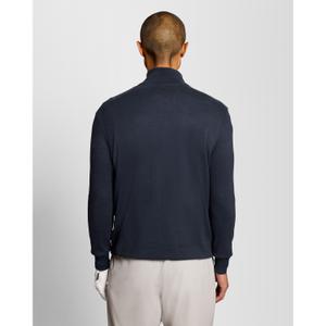 Pull med 1/4 lynlås og kant Lyle & Scott image-3