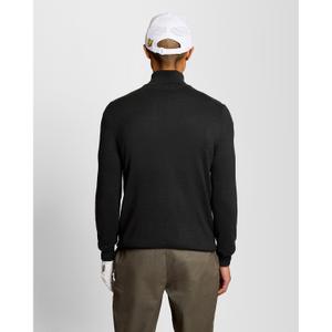 Pull med 1/4 lynlås og kant Lyle & Scott image-3