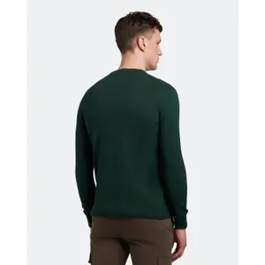 Pullover mit Rundhalsausschnitt aus Merino-Baumwolle Lyle & Scott image-3