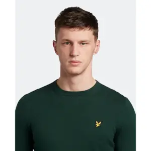 Pullover mit Rundhalsausschnitt aus Merino-Baumwolle Lyle & Scott image-4