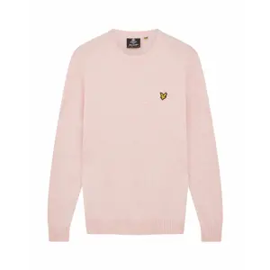 Merino cotton round neck sweater Lyle & Scott image-0