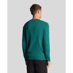 Rundhalsausschnitt Pulli aus Merinowolle Lyle & Scott image-4