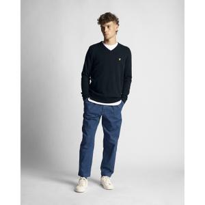 Bawełniany sweter v-neck merino Lyle & Scott Merino image-2