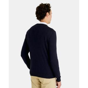 Bawełniany sweter v-neck merino Lyle & Scott Merino image-3