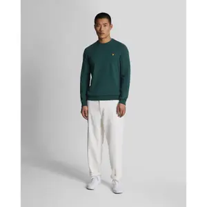 Cotton crew neck jumper Lyle & Scott image-2