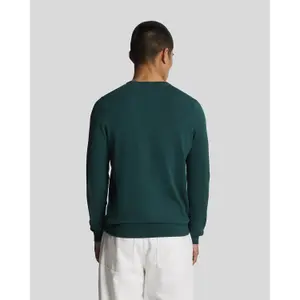 Cotton crew neck jumper Lyle & Scott image-3