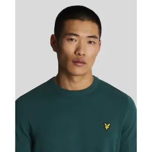 Cotton crew neck jumper Lyle & Scott image-4