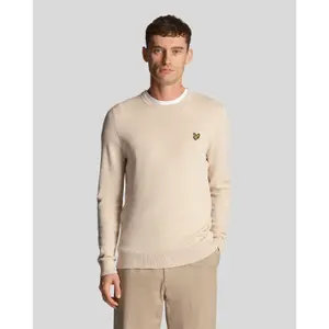 Cotton crew neck jumper Lyle & Scott image-1