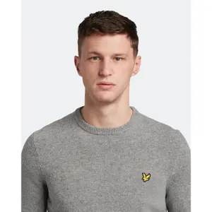 Pull col rond Lyle & Scott Lambswool Blend image-4