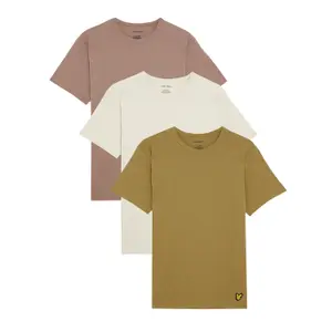 T-Shirt Lyle & Scott Basic (x3) image-0