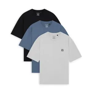 T-Shirt Lyle & Scott Basic (x3) image-2