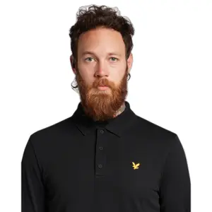 Camisa pólo de manga comprida Lyle & Scott Tech image-3