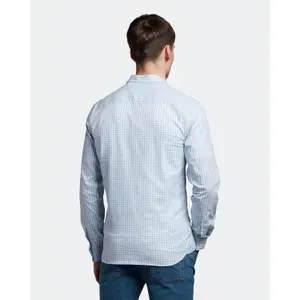 Chemise slim Lyle & Scott Slim Gingham image-3