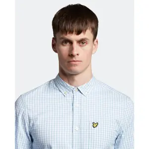 Chemise slim Lyle & Scott Slim Gingham image-4