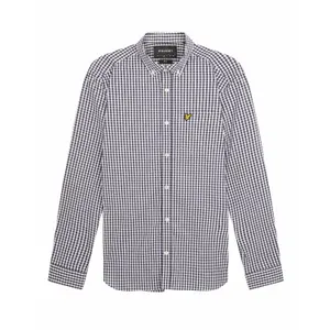 Camisa de ajuste estreito Lyle & Scott Slim Gingham image-0