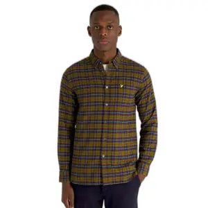 Camisa de flanela xadrez Lyle & Scott image-1
