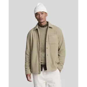 Surchemise polaire brodée Lyle & Scott image-1