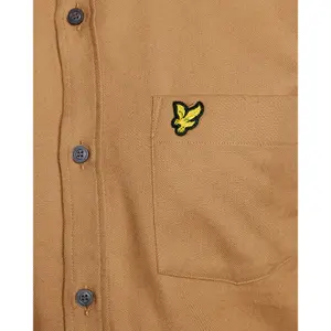 Long sleeve flannel shirt Lyle & Scott Plain image-4