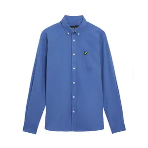 Chemise manches longues boutonnée en lin et coton Lyle & Scott image-0