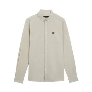 Chemise boutonnée en lin et coton Lyle & Scott image-0