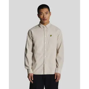 Chemise boutonnée en lin et coton Lyle & Scott image-1