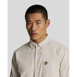 Chemise boutonnée en lin et coton Lyle & Scott image-4