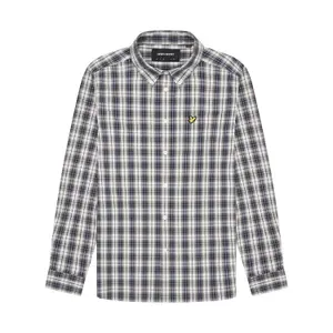 Checkered poplin shirt Lyle & Scott image-0