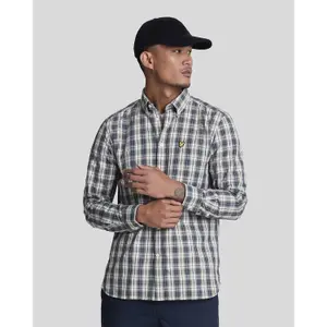 Checkered poplin shirt Lyle & Scott image-1