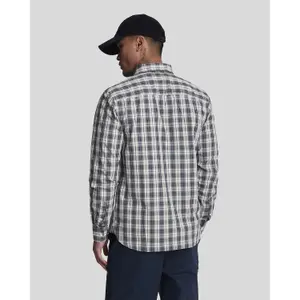 Checkered poplin shirt Lyle & Scott image-3