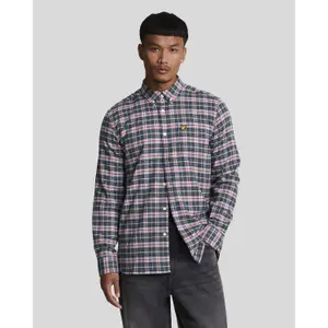 Chemise carreaux en flanelle Lyle & Scott image-1