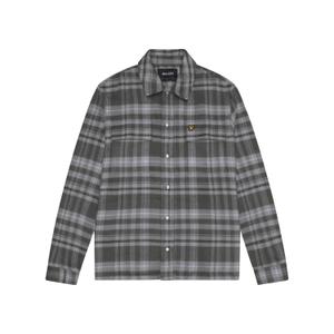 Brushed long-sleeve overshirt Lyle & Scott Tartan image-0