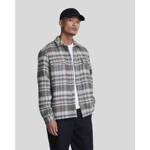 Brushed long-sleeve overshirt Lyle & Scott Tartan image-1