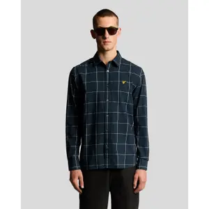 Check shirt Lyle & Scott Window Pane image-1