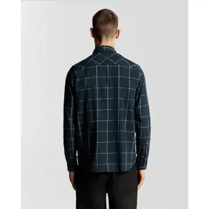 Check shirt Lyle & Scott Window Pane image-4