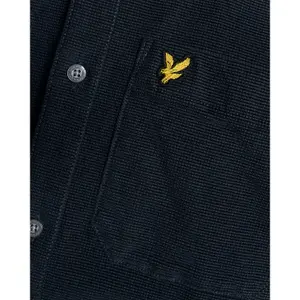 Skjorta med lång ärm i kordflodtyg Lyle & Scott image-5