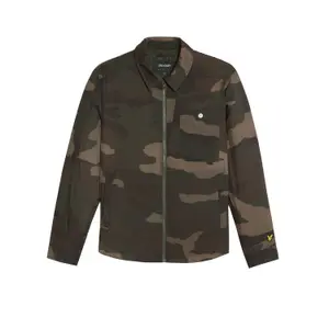 Insulated camouflage overshirt Lyle & Scott image-0