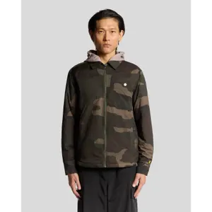 Insulated camouflage overshirt Lyle & Scott image-1