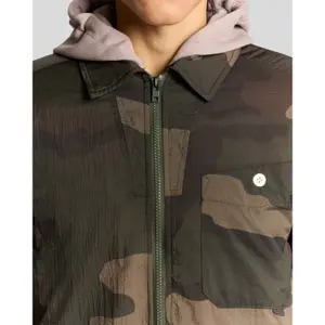 Insulated camouflage overshirt Lyle & Scott image-4