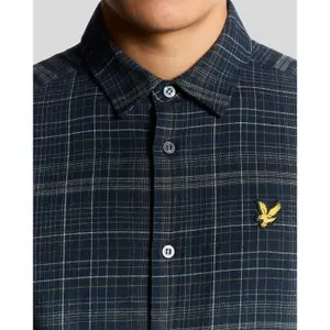 Chemise carreaux en flanelle Lyle & Scott image-3