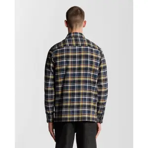 Børstet ternet skjorte Lyle & Scott image-4