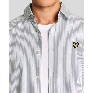 Double striped long sleeve shirt Lyle & Scott image-4