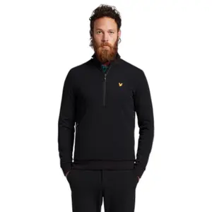 Lyle & Scott Windshield 1/2 Zip Up Midlayer Sweatshirt image-2