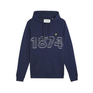 Hooded sweatshirt with 1874 logo Lyle & Scott