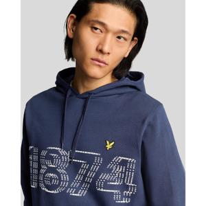 Hooded sweatshirt with 1874 logo Lyle & Scott image-4